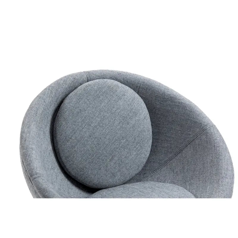 Poltroncina d'accento in stile nordico minimalista