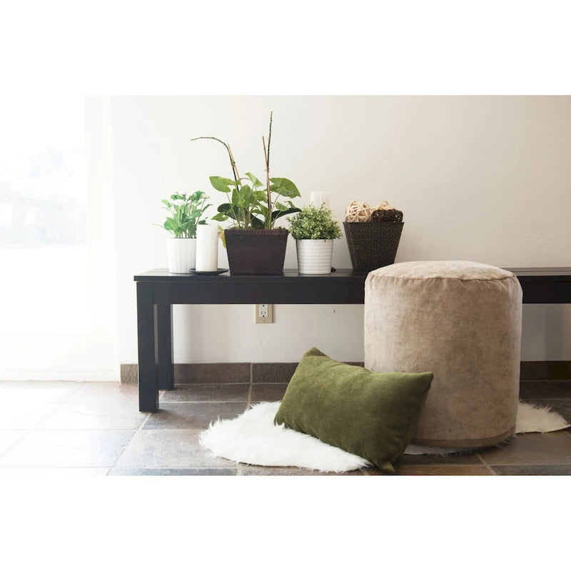 Pouf da interno della collezione 16 L x 16 W x 17 H