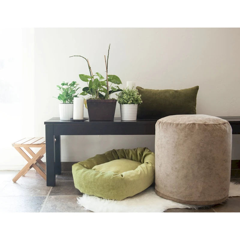 Pouf da interno della collezione 16 L x 16 W x 17 H