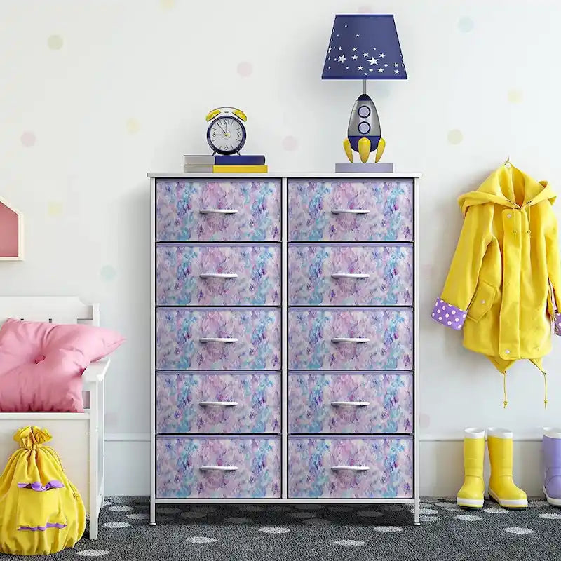 Cassettiere per camera da letto con 10 cassetti