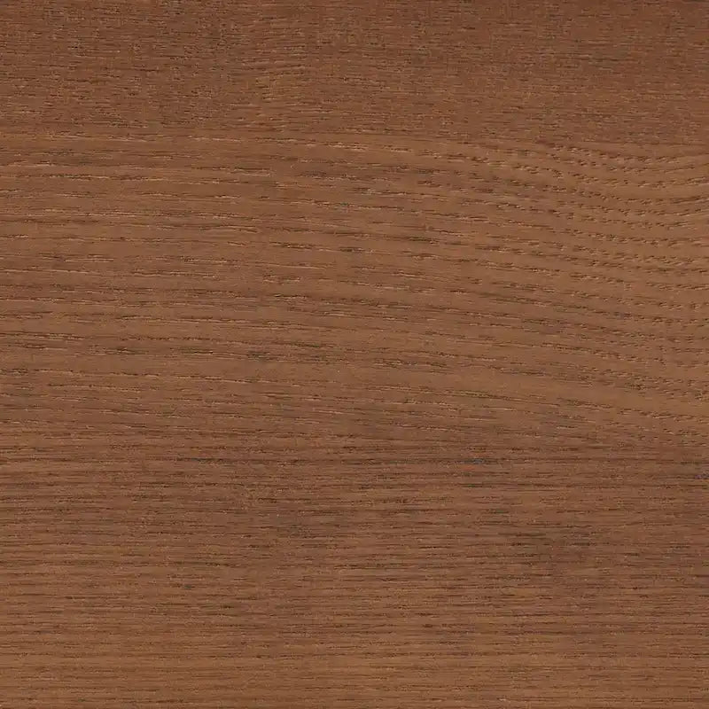 Struttura letto moderna di metà secolo in legno con finitura noce e frassino