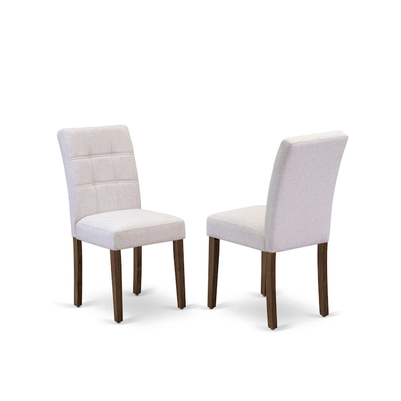 Sedie da pranzo in stile nordico, set da 2 (opzioni di colore e tessuto)