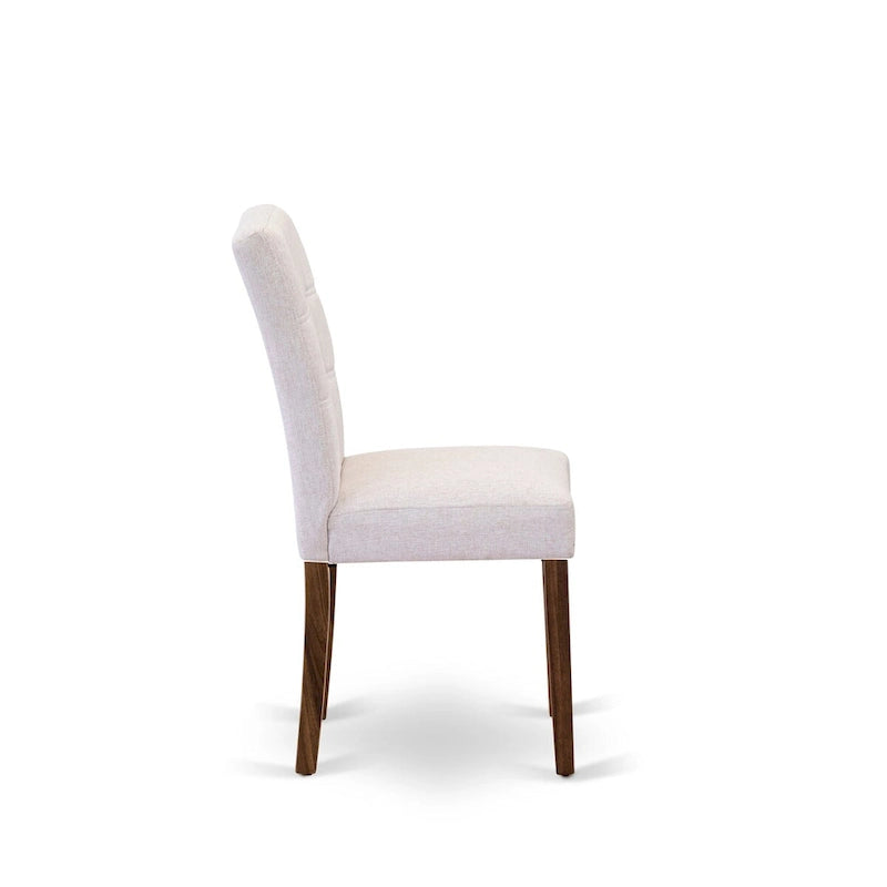 Sedie da pranzo in stile nordico, set da 2 (opzioni di colore e tessuto)