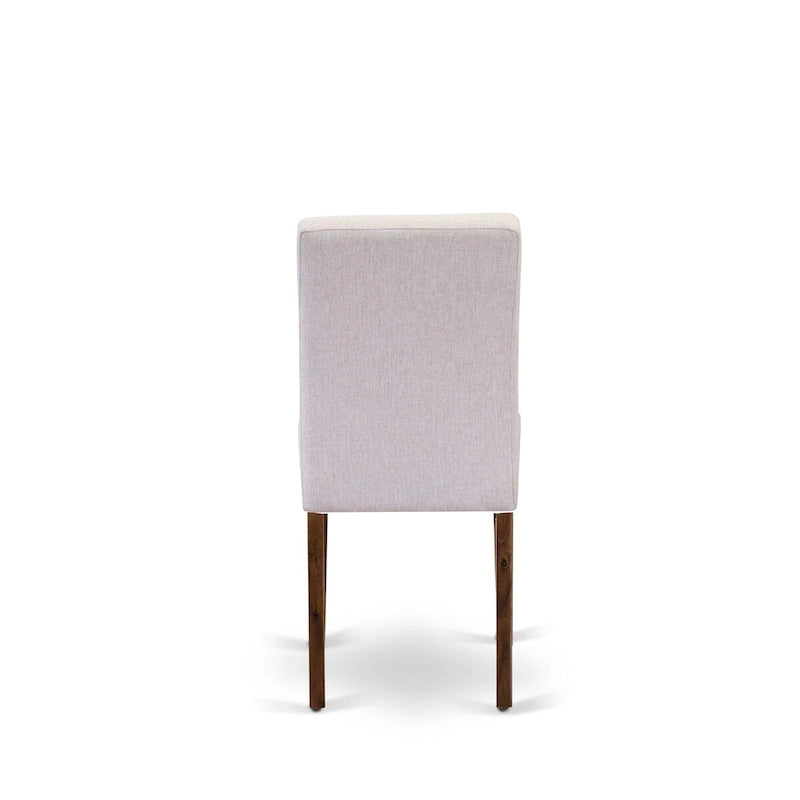 Sedie da pranzo in stile nordico, set da 2 (opzioni di colore e tessuto)