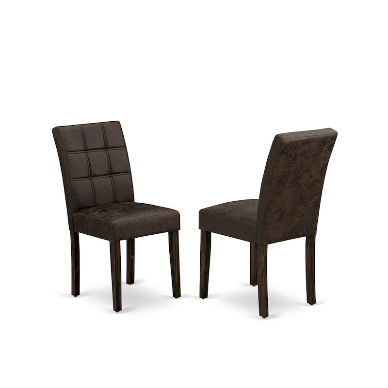 Sedie da pranzo in stile nordico, set da 2 (opzioni di colore e tessuto)