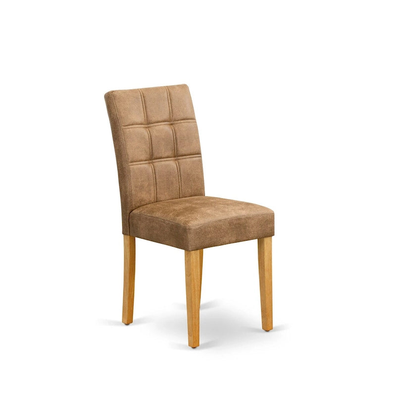 Sedie da pranzo in stile nordico, set da 2 (opzioni di colore e tessuto)