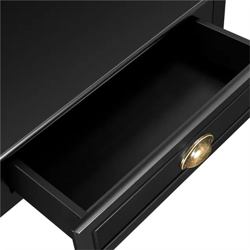 Scrivania ad angolo con cassetto contenitore