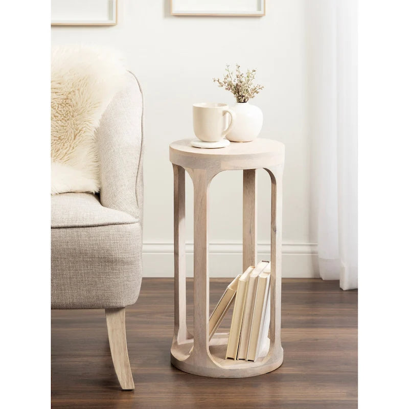 Tavolino da appoggio in stile moderno in legno