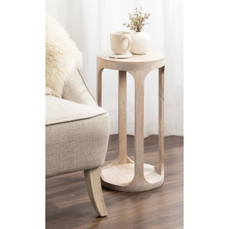 Tavolino da appoggio in stile moderno in legno
