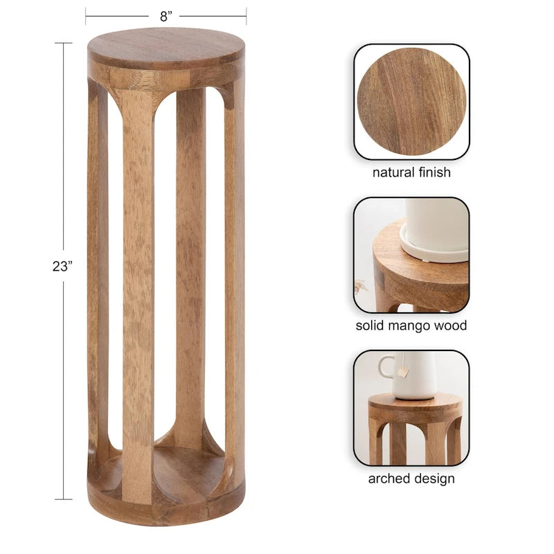 Tavolino da appoggio in stile moderno in legno