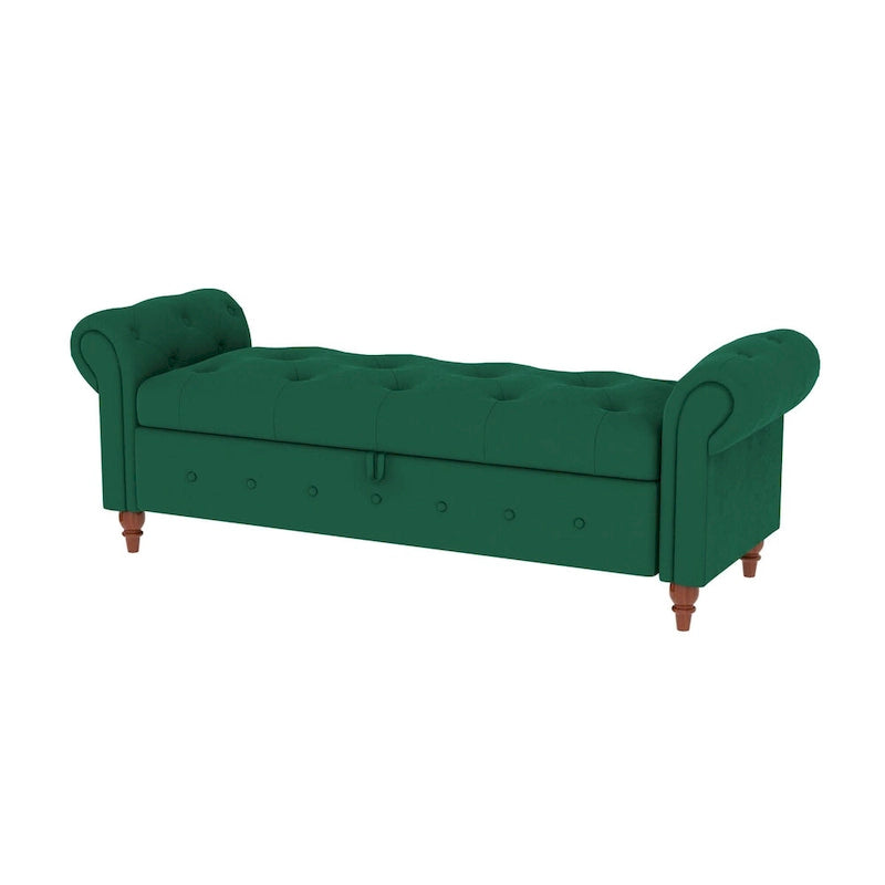 Pouf panca con contenitore
