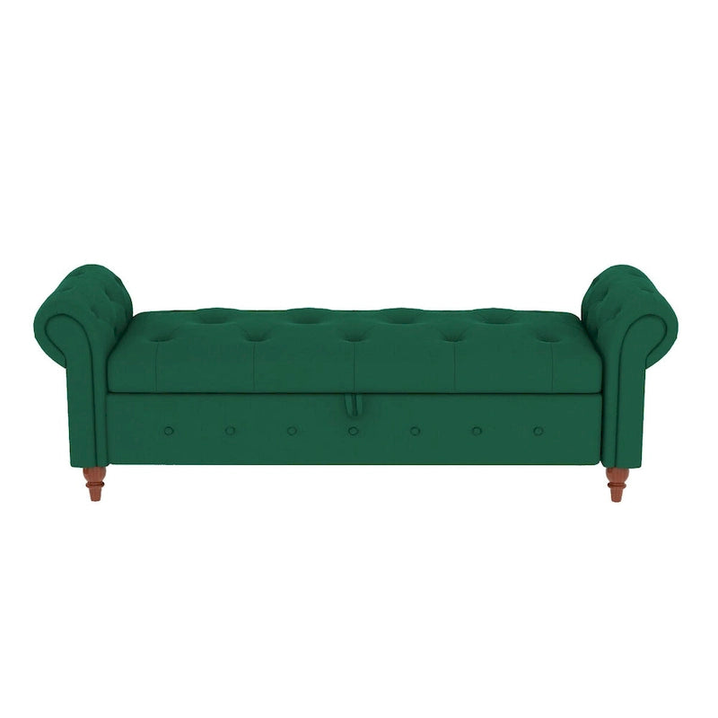 Pouf panca con contenitore
