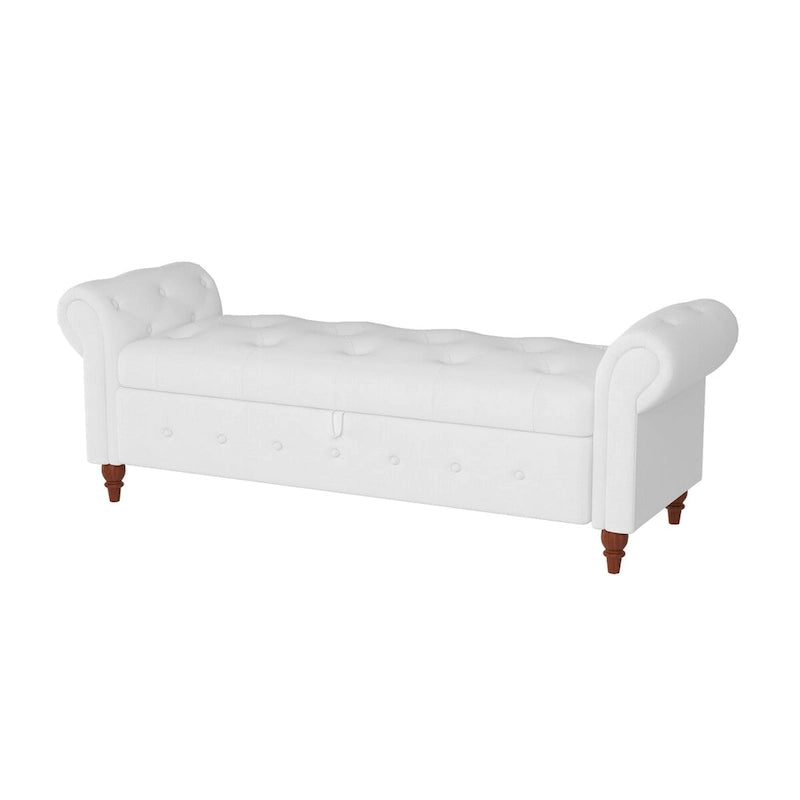 Pouf panca con contenitore
