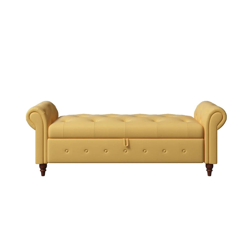 Pouf panca con contenitore